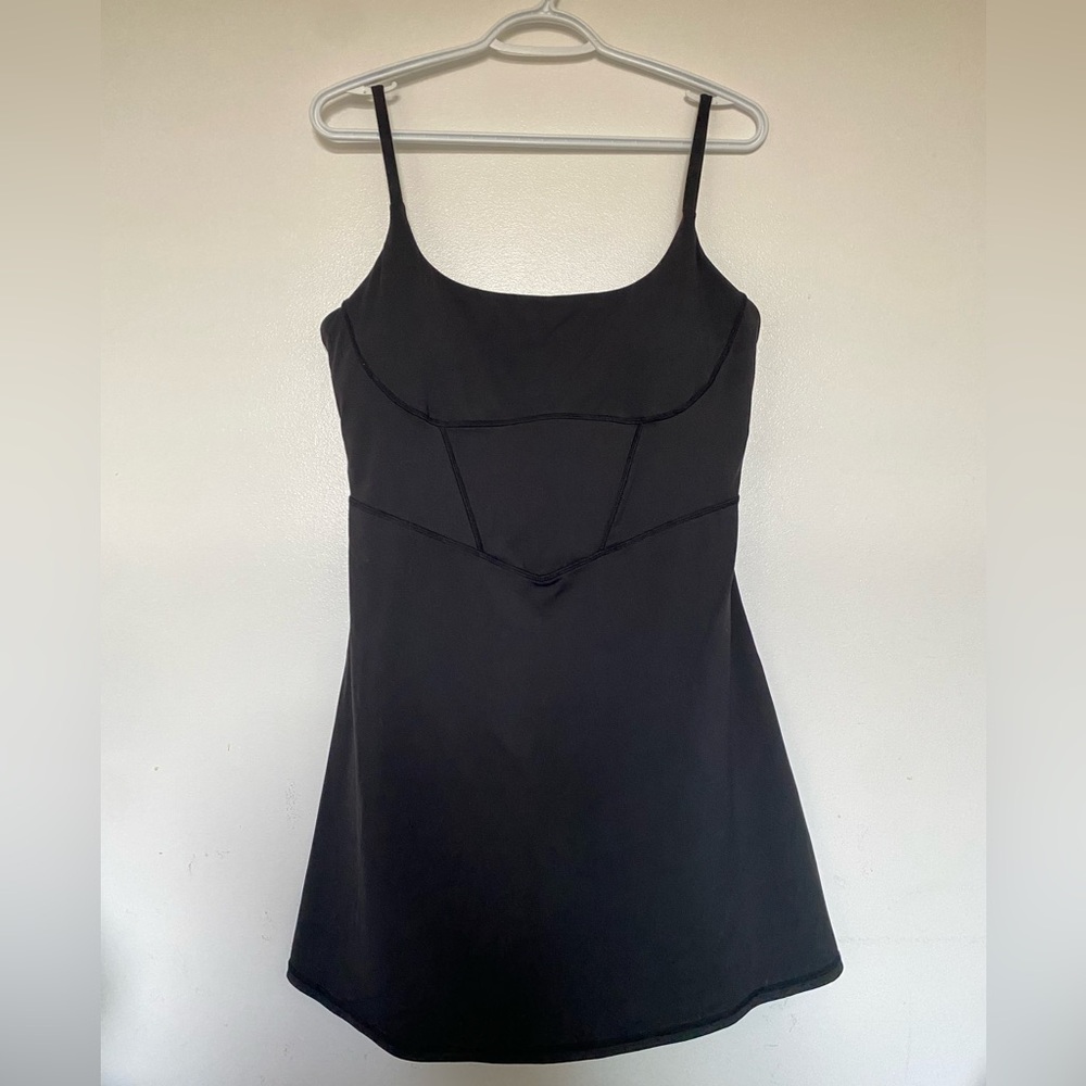 Halara Exercise Corset Style Exercise Dress - Black